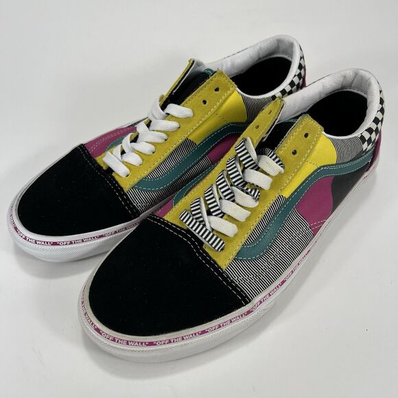 Vans Old Skool Juxtapose Shoes Mens 9 Womens 10.5 Open Box Never Worn Skater - Picture 5 of 13